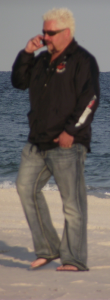 Guy Fieri on the Beach